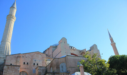 Hagia Sophia mosque view,istanbul