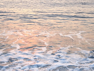 The ocean with the morning glow, the ocean with the sunrise, the ocean at the first sunrise / 朝焼けが映る海、朝日が映る海、初日の出の海