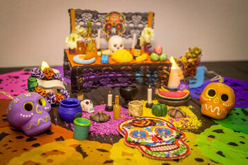 OFRENDA DIA DE MUERTOS MEXICO 