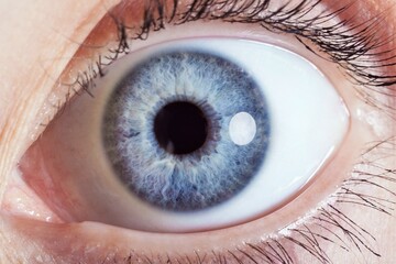 Human eye. beautiful macro shooting