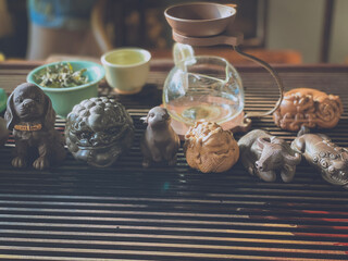still life with tea