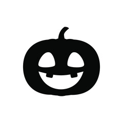 Pumpkin icon vector. Halloween illustration sign. pumpkin faces symbol or logo.
