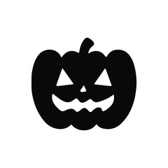 Pumpkin icon vector. Halloween illustration sign. pumpkin faces symbol or logo.