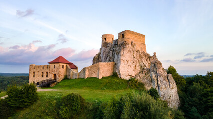 Ruiny zamku Rabsztyn. Ruins of the castle, Rabsztyn