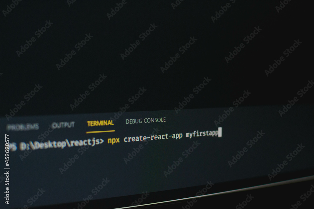 Fototapete creating project with react app
