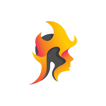 Mental head logo vector design