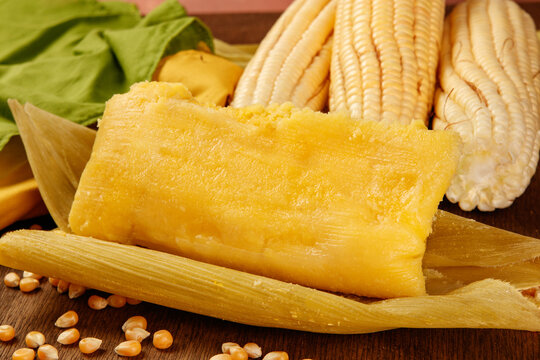 Pamonha Alimento de milho regional do Brasil