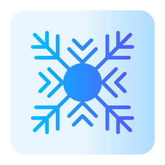 snowflake gradient icon