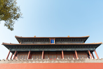 The DongHua gate of Forbidden City