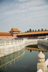 Obraz premium the city moat of Forbidden City