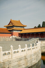 The city moat of Forbidden City	