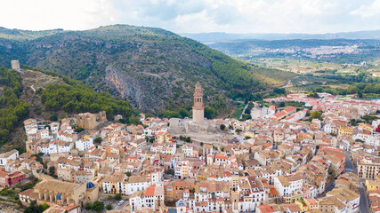 Fototapeta na wymiar views of jerica old streets in valencia, Spain