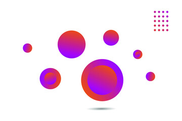 Abstract background trendy fluid shape colorful gradient modern concept. Pro Vector