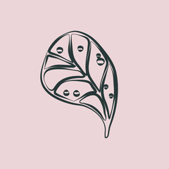 beautiful mystical picture in the style of yoga and self-knowledge on a light background