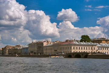 Obraz premium view of the town