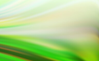 Light Green vector glossy abstract layout.