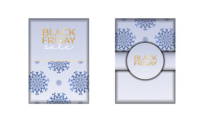Holiday Advertising Beige Round Pattern Black Friday Sale