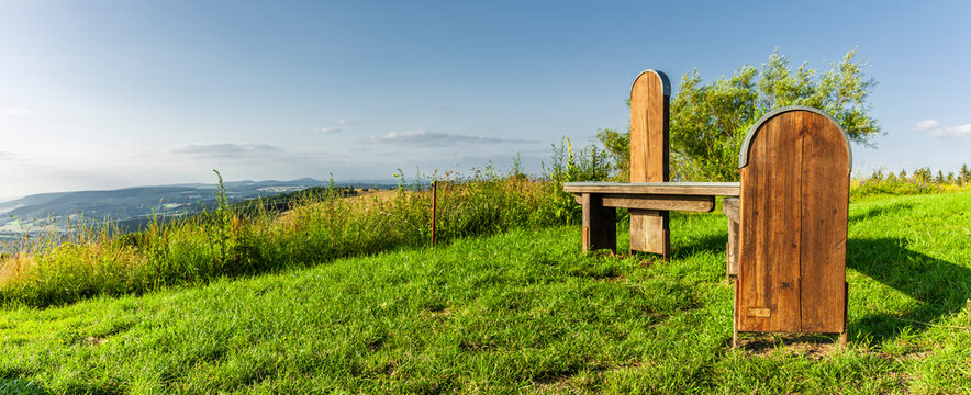 Landschaft beim Ellenbogen in der Rh&ouml;n