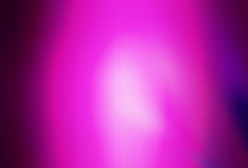 Light Purple, Pink vector blurred shine abstract background.
