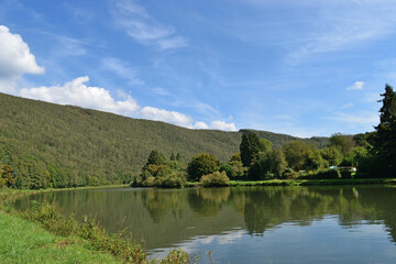 landscape nature river France Ardenne