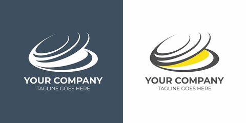 Oyster logo. Simple and suitable for your design. Isolated vector on a white background