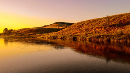 evening landscape