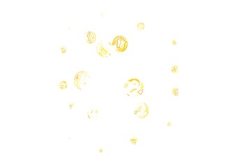 Light Orange vector backdrop with dots.