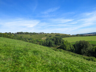 The South Down Way England National Trail a long distance footpath Exton to Winchester 