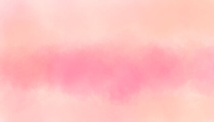 Pink beige clouds abstract aquarelle watercolor background wallpaper hand-drawn digital illustration