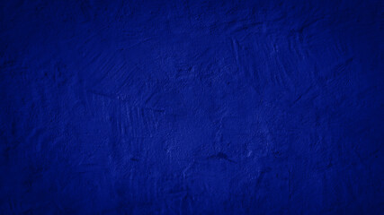 Abstract blue old aged retro vintage painted paper concrete cement facade plaster wall texture background