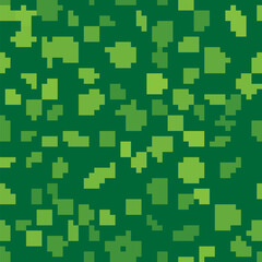 Set line Cactus, Mustache and Sun on seamless pattern. Vector