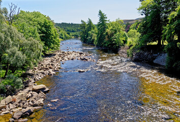 Fototapeta na wymiar River Dee - Aberdeenshire - Scotland