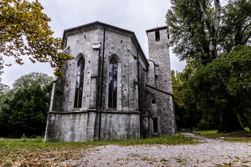 Fototapeta na wymiar Chiesa San Giovanni in San Giovanni di Duino