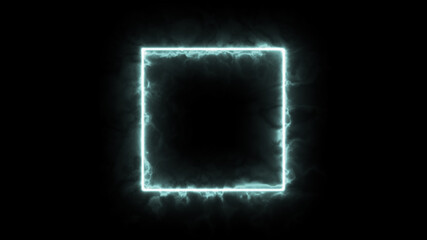 Geometric Minimalistic Background - Rectangle and Square illustration with electric FX for scifi images and texts