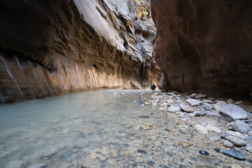 inside the cave