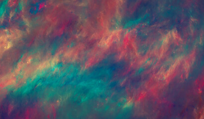 Nebula #41 - Burning Borealis - good for colorful productions with an artsy vibe, or as a painting in an archviz-production