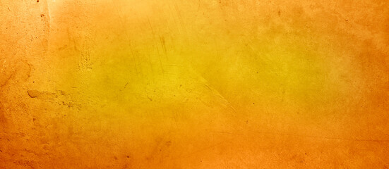 Orange yellow textured concrete background
