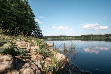New pond in Stříbřec, South Bohemia