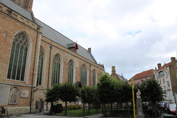 Obraz premium Beautiful Brugge on a sunny day