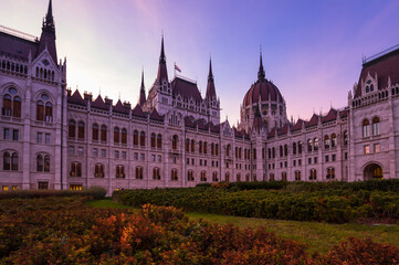 Fototapeta premium The Hungarian Parliament Building in Budapest