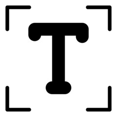 text icon vector design element