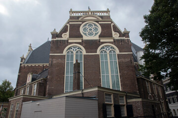 Fototapeta na wymiar Noorderkerk Church At Amsterdam The Netherlands 2-9-2021