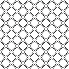 Black and white surface pattern texture. Bw ornamental graphic design. Mosaic ornaments. Pattern template. Vector illustration.