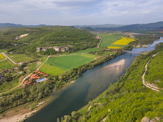 Arda River, passing through the Eastern Rhodopes, Bulgaria