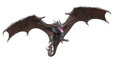 master dragon attacking