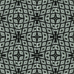  metal pattern on a black background. pattern for fabric, wallpaper, packaging. Decorative print.