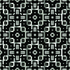 Vector pattern with symmetrical elements . Repeating geometric tiles from striped elements.Monochrome stylish texture.Black and 
white patterns for wallpapers and backgrounds.