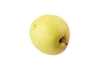 Fototapeta premium Ripe pear fruit isolated on white background