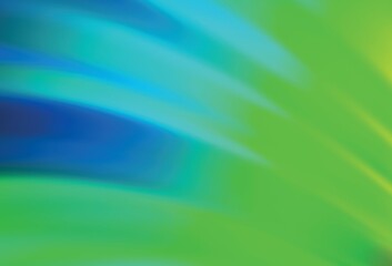 Light Blue, Green vector blurred pattern.