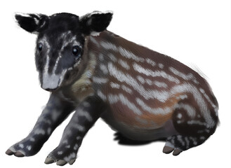 Danto Tapir bebé